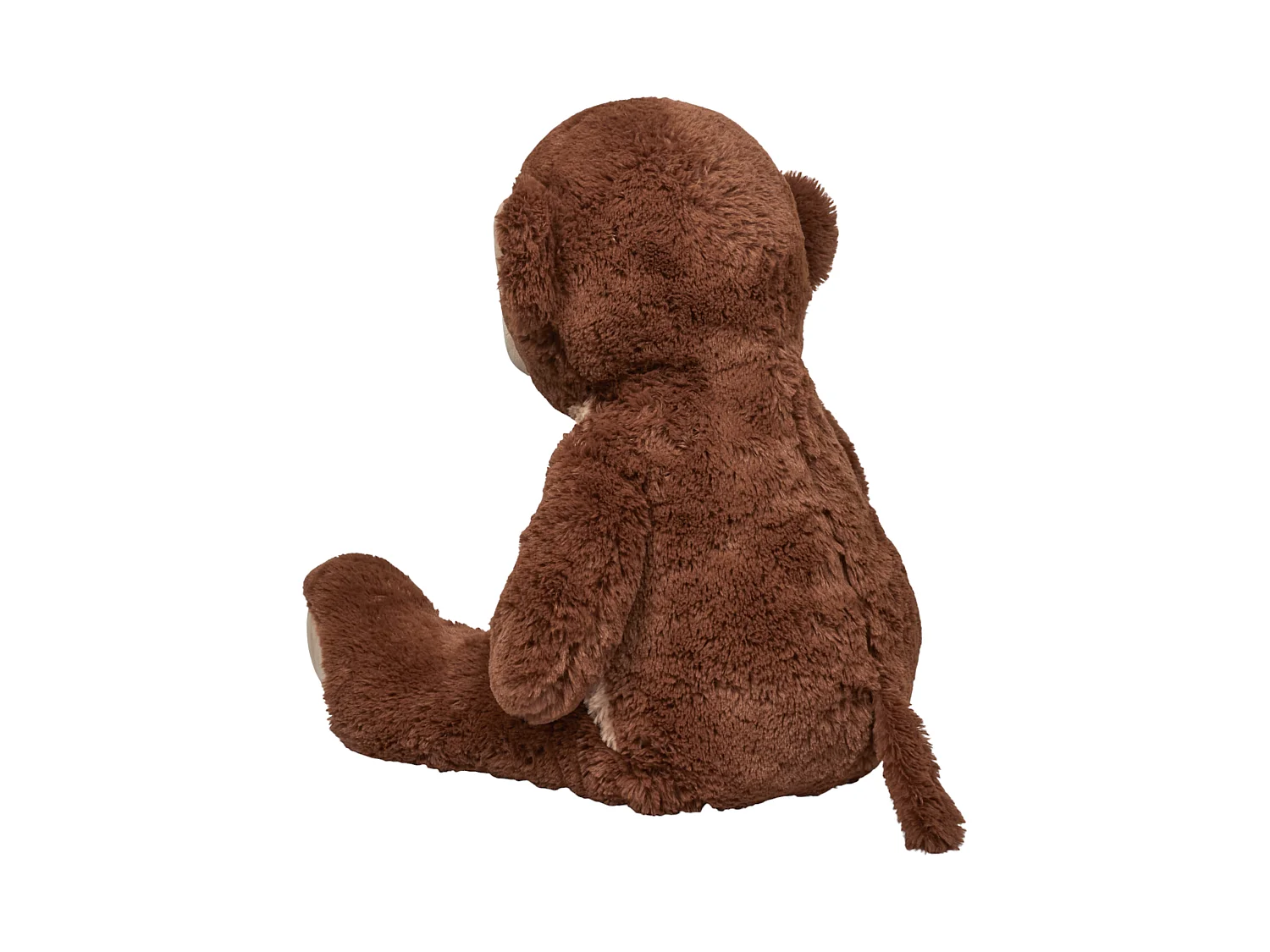 Peluche Singe - JEUX 2 MOMES - Doux - Imposant - Marron et Beige