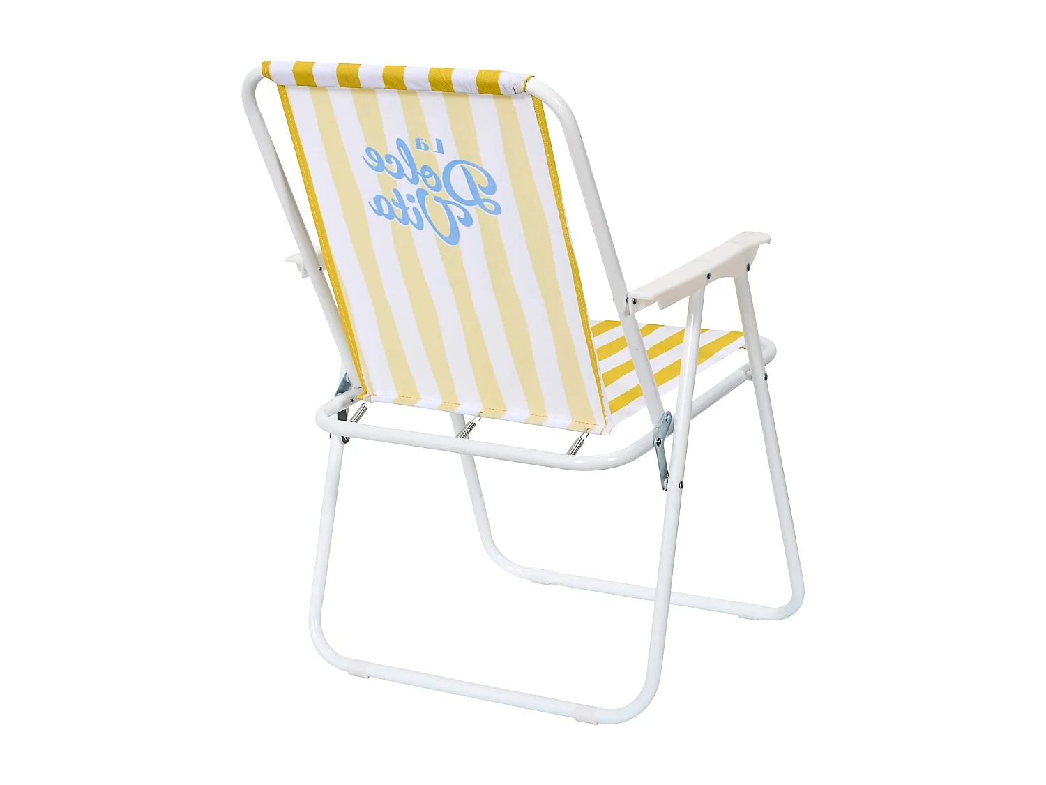 Chaise Pliante Dolce Vita Jaune - Lot De 10 Jaune