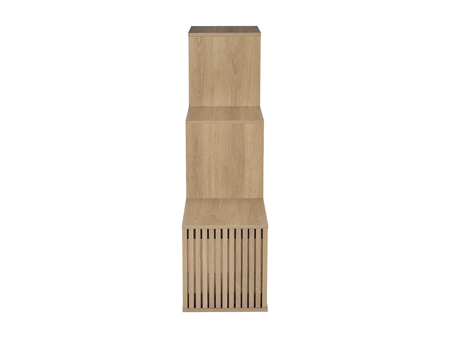 Rangement Modulable 6 Cases Escalier Klaus Marron