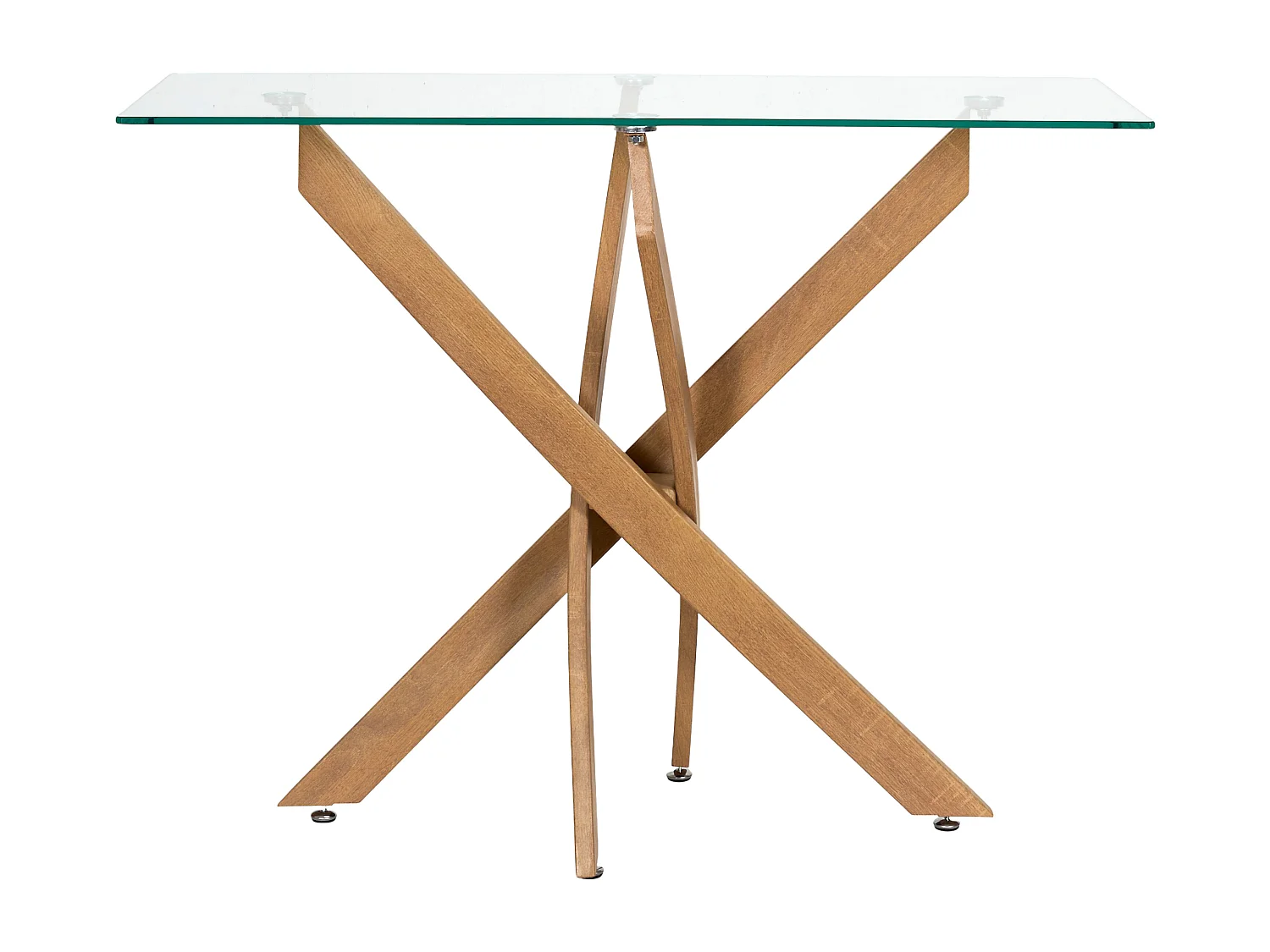 Console - HOME DECO FACTORY - Heritage - En Verre - Marron
