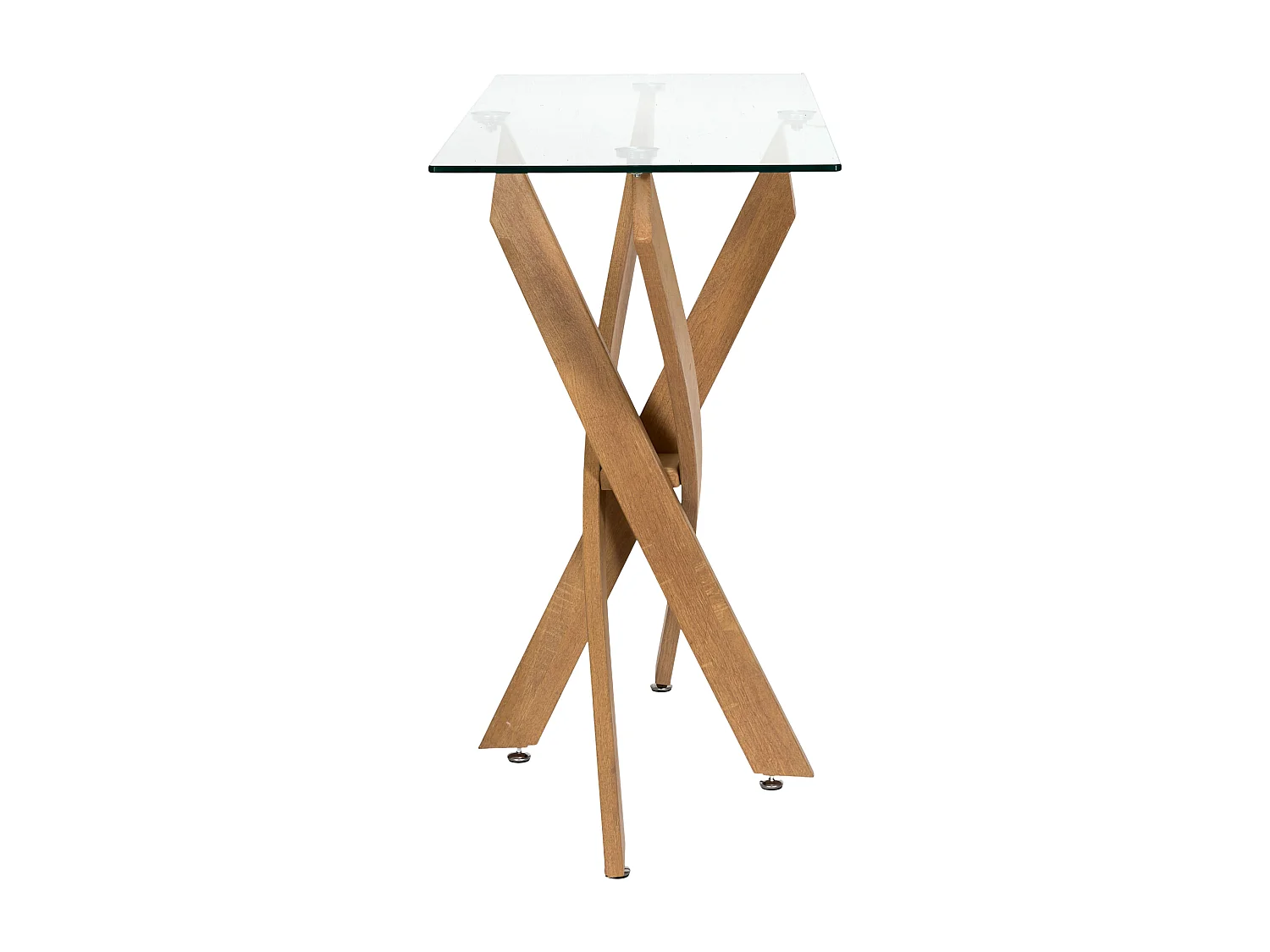 Console - HOME DECO FACTORY - Heritage - En Verre - Marron