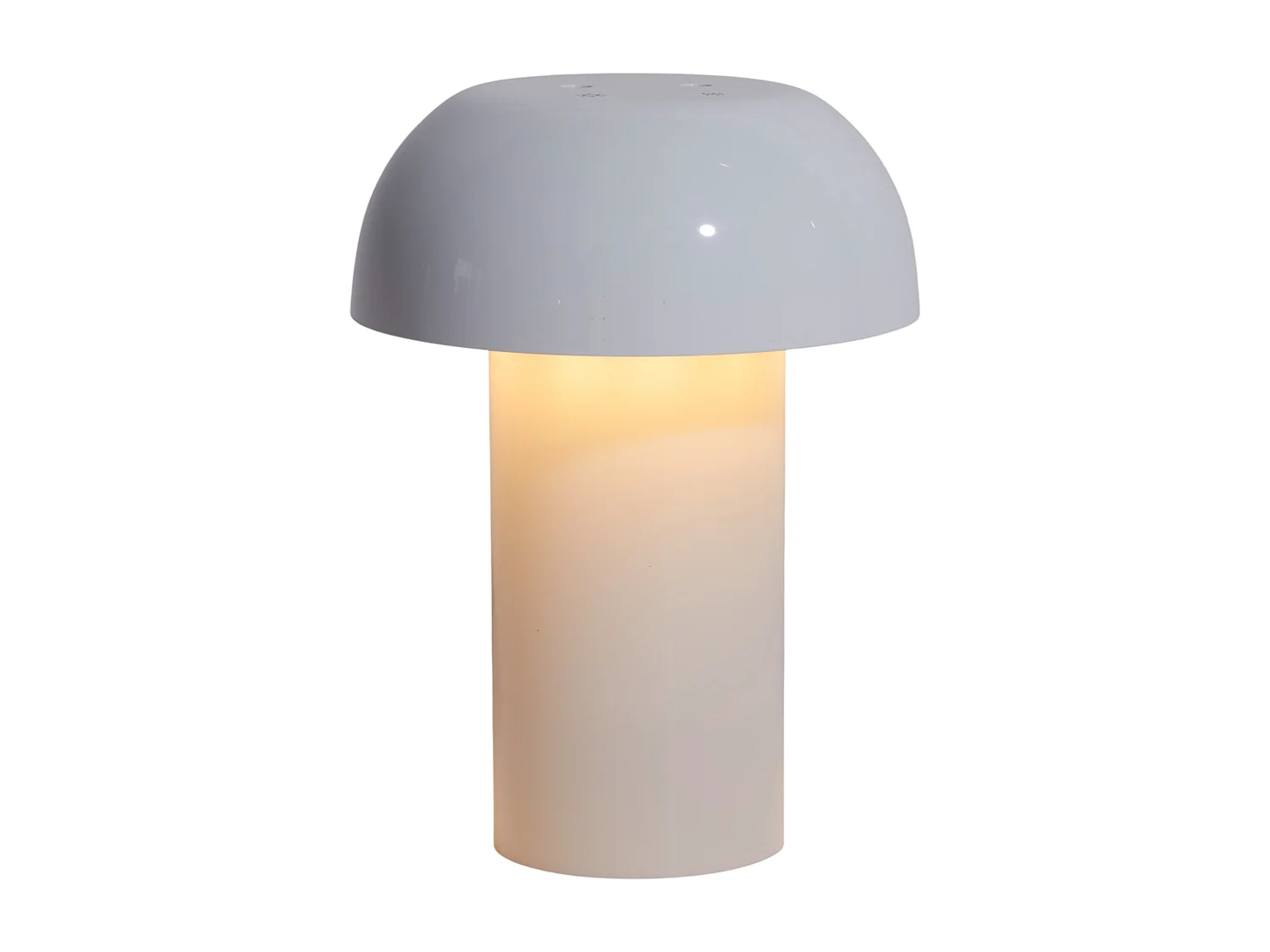 Lampe et Diffuseur - HOME DECO FACTORY - Champignon - Blanc