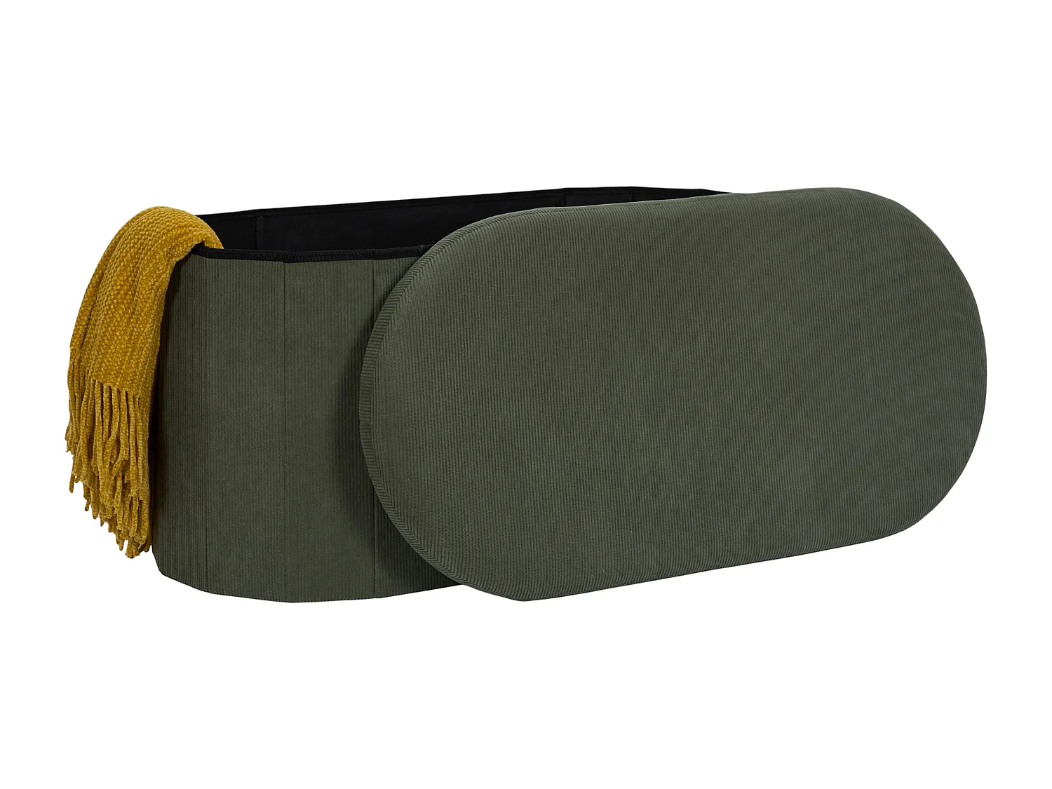 Coffre Banc Pliable Vert