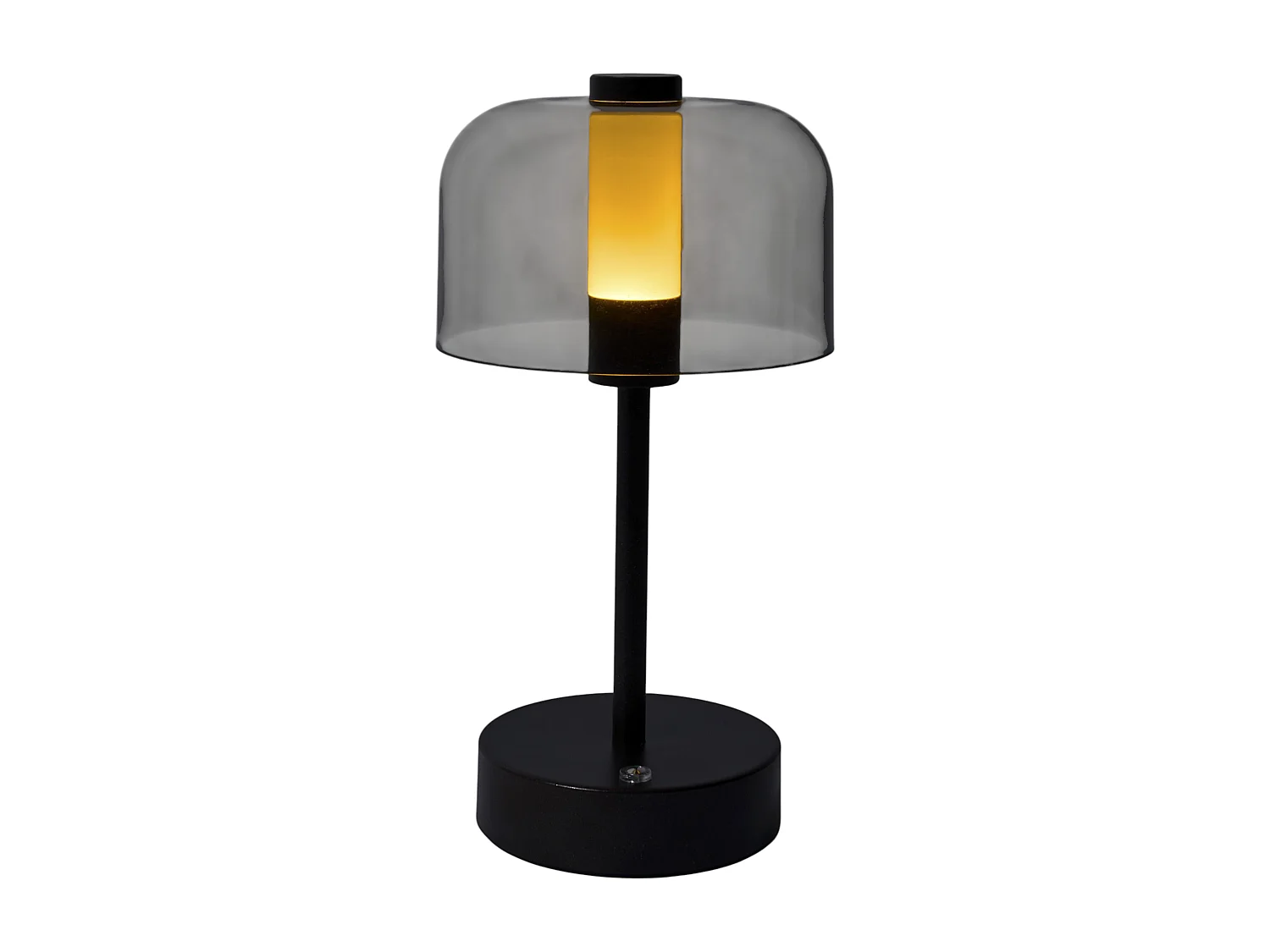 Lampe - HOME DECO FACTORY - Tactile - Rechargeable - Marron