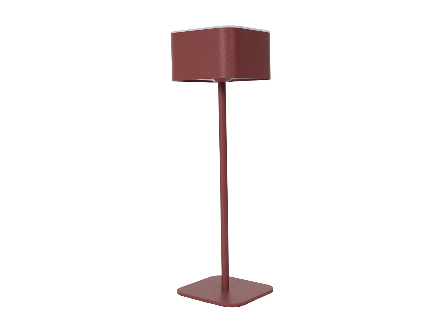 Lampe - HOME DECO FACTORY - TERRA - Rechargeable - Tactile - Rouge