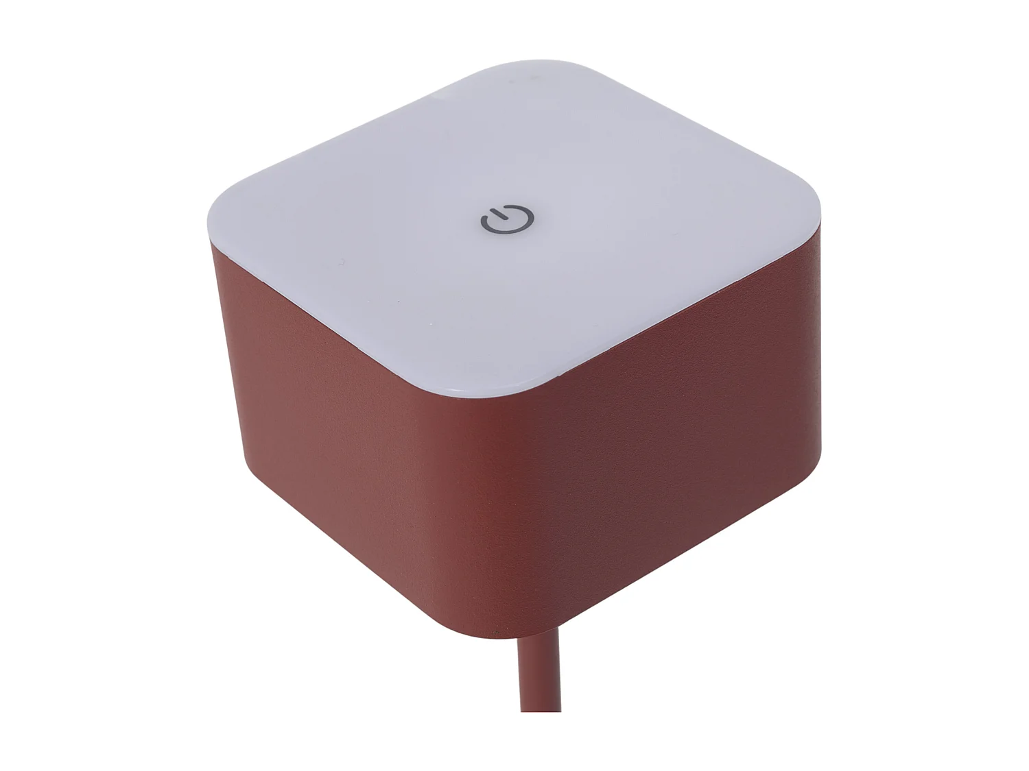 Lampe - HOME DECO FACTORY - TERRA - Rechargeable - Tactile - Rouge