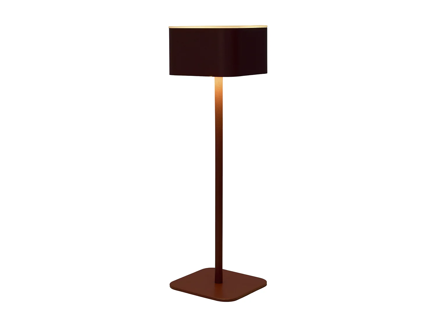 Lampe - HOME DECO FACTORY - TERRA - Rechargeable - Tactile - Rouge