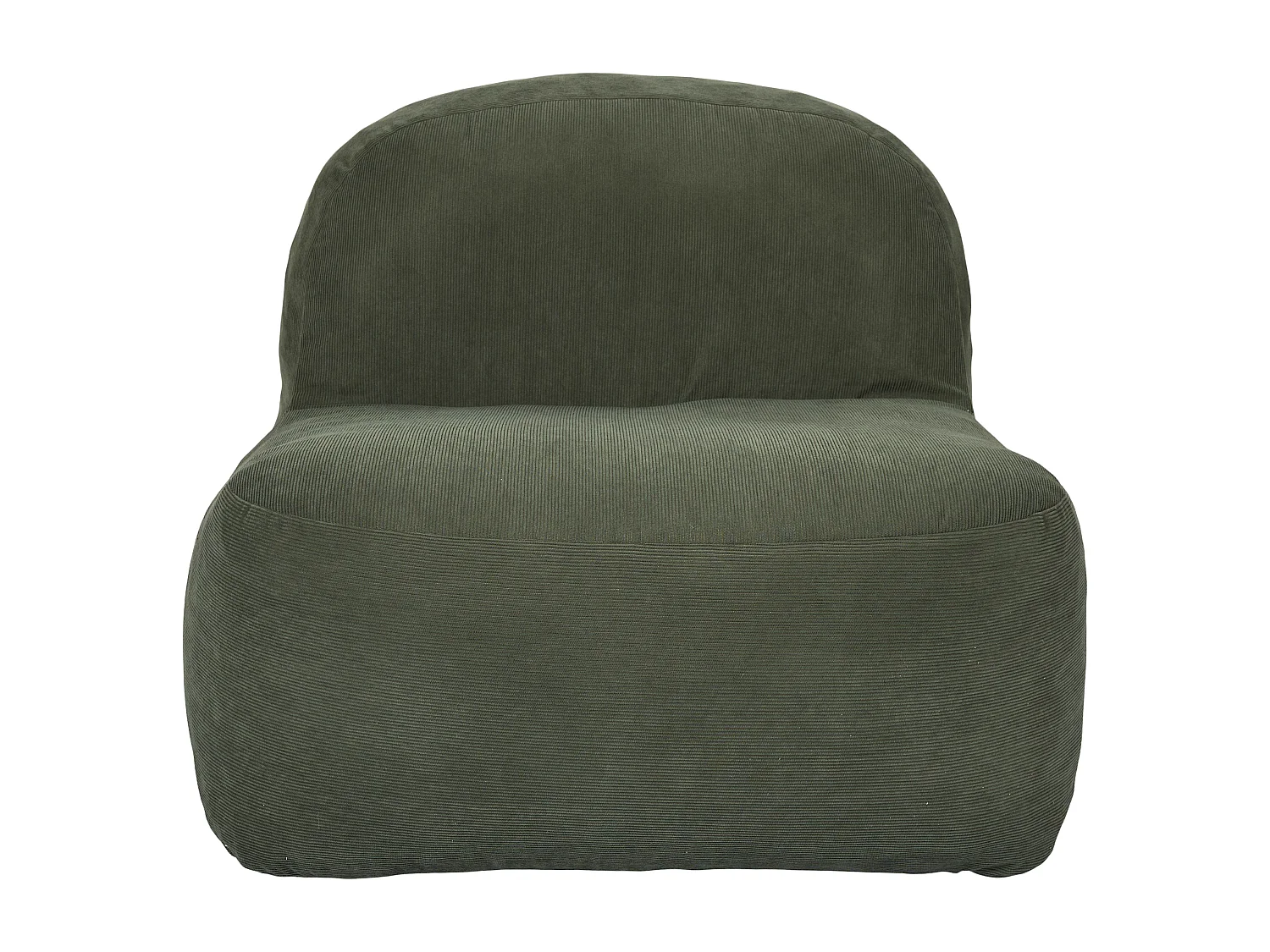 Fauteuil - HOME DECO FACTORY - Jules - Compact - Vert