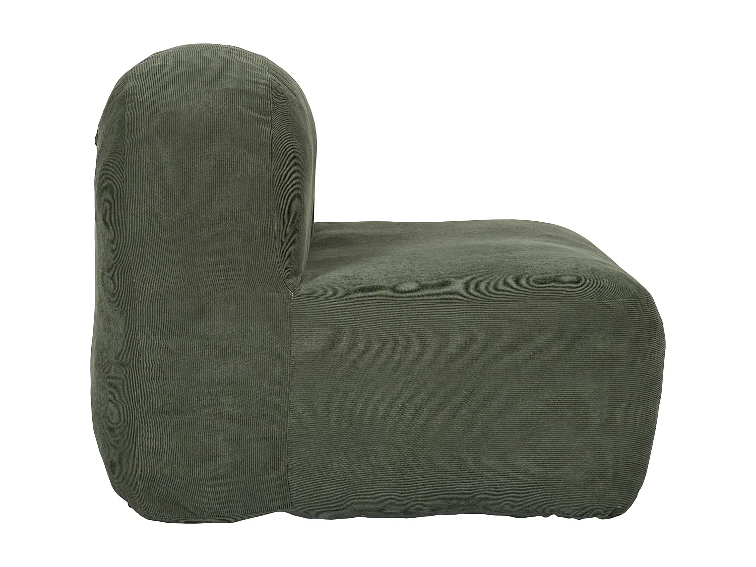 Fauteuil - HOME DECO FACTORY - Jules - Compact - Vert