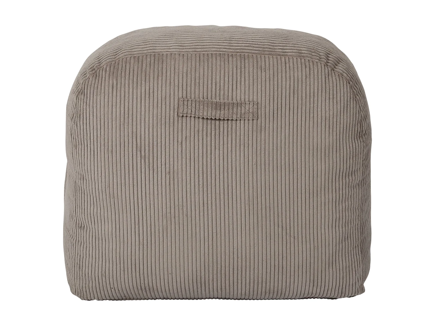 Fauteuil - HOME DECO FACTORY - Scott - Compact - Côtelé - Taupe