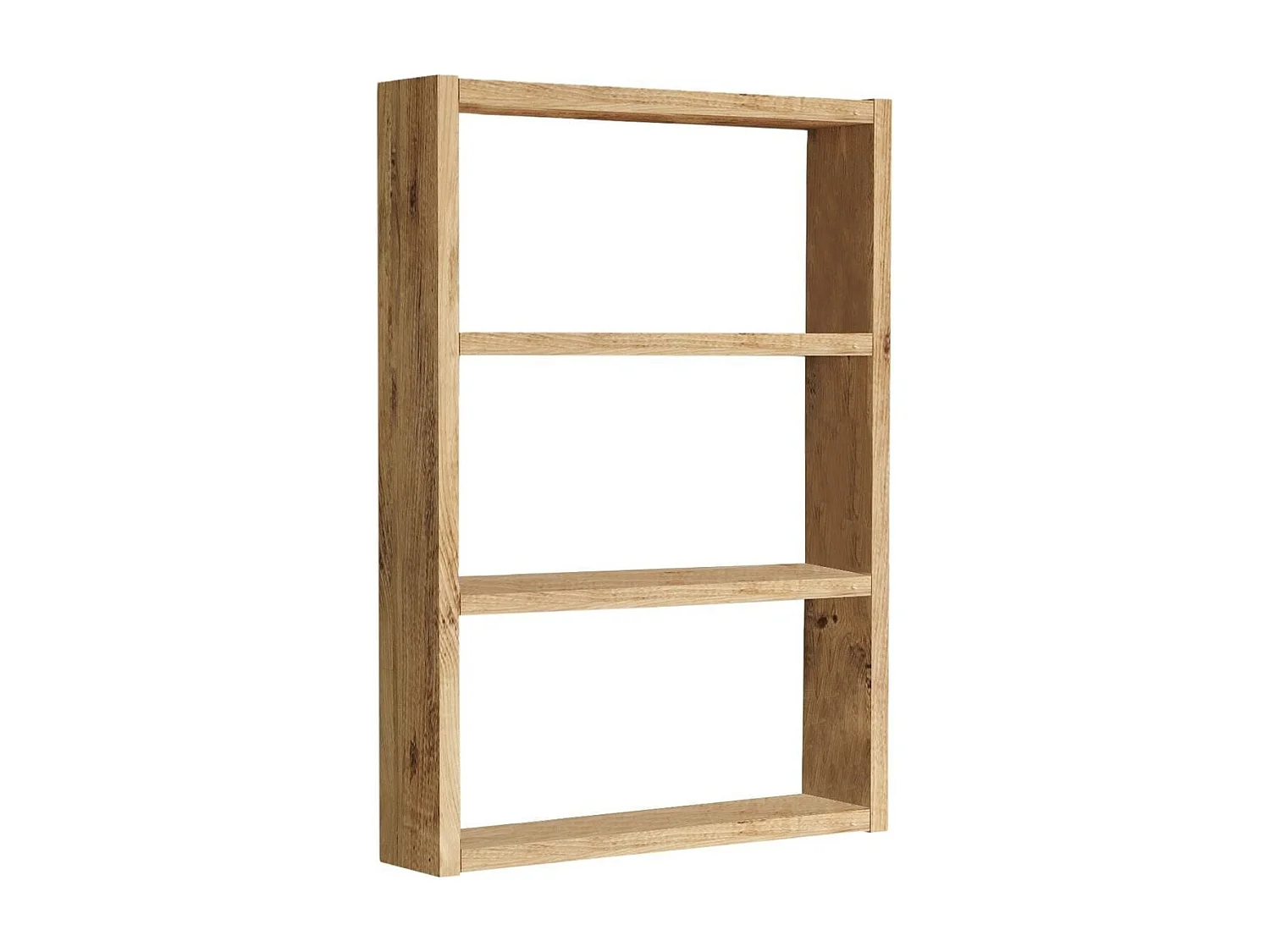 Etagère murale 3 niveaux effet bois 43 cm - Ena