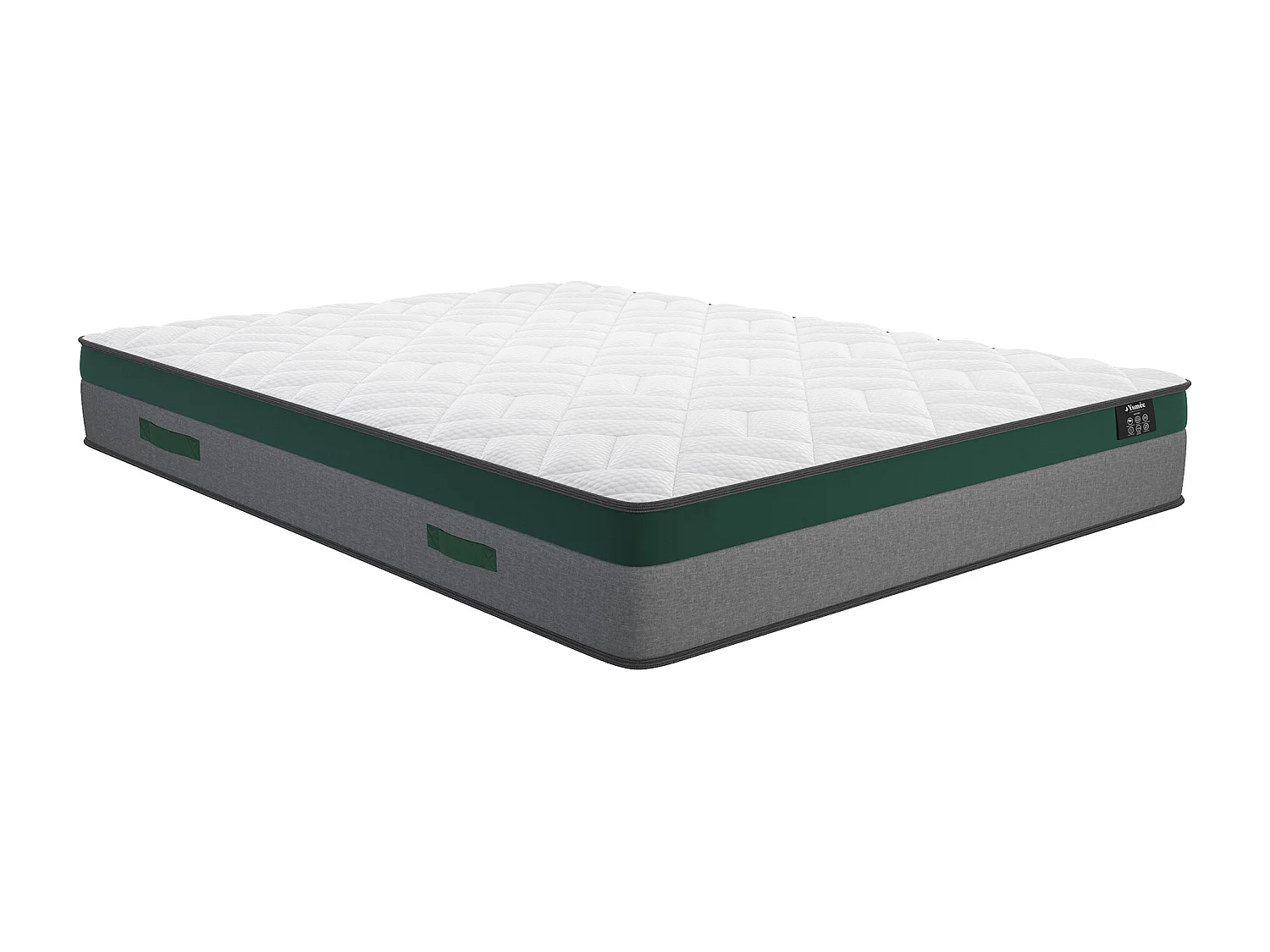 Matelas 180 x 200 cm ressorts ensachés ép.22cm - PRESTIGE de YSMÉE