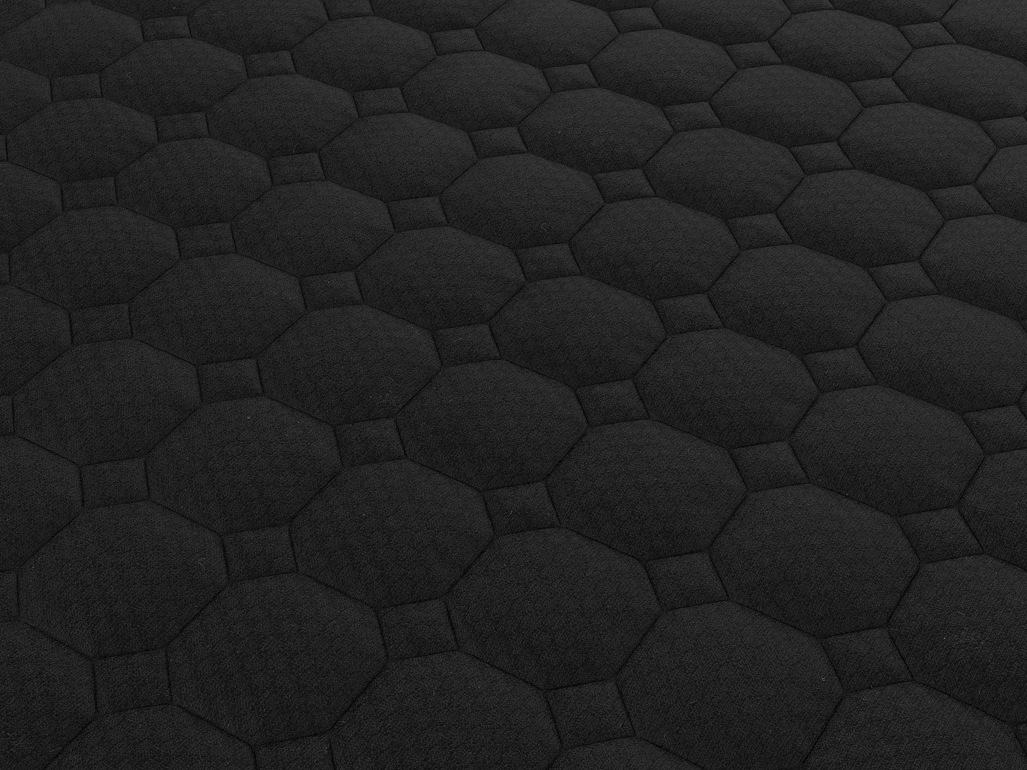 Matelas 160 x 200 cm hybride ressorts ensachés 7 zones, gel à mémoire de forme et coutil noir ép.25cm - TOLCA de YSMÉE