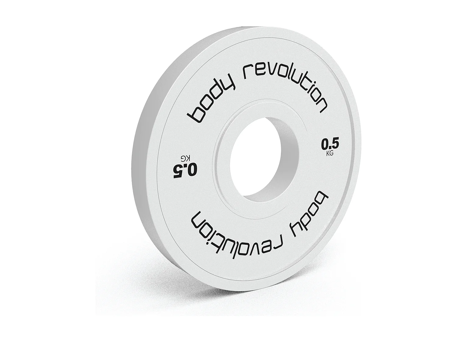 Fraktionelle stødfangerplader 2 x 0,5 kg