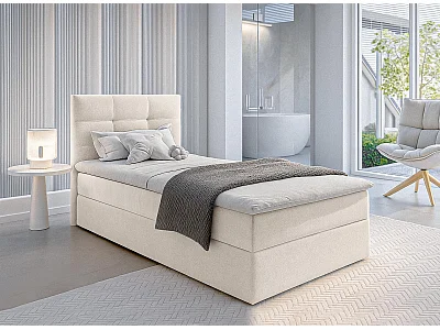 AX LIVING Boxspring met opbergruimte Geceteni 120x200 beige zonder topper