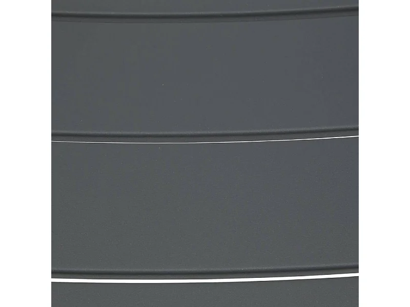 Chaise extérieure métal empilable Alegoria graphite Hespéride