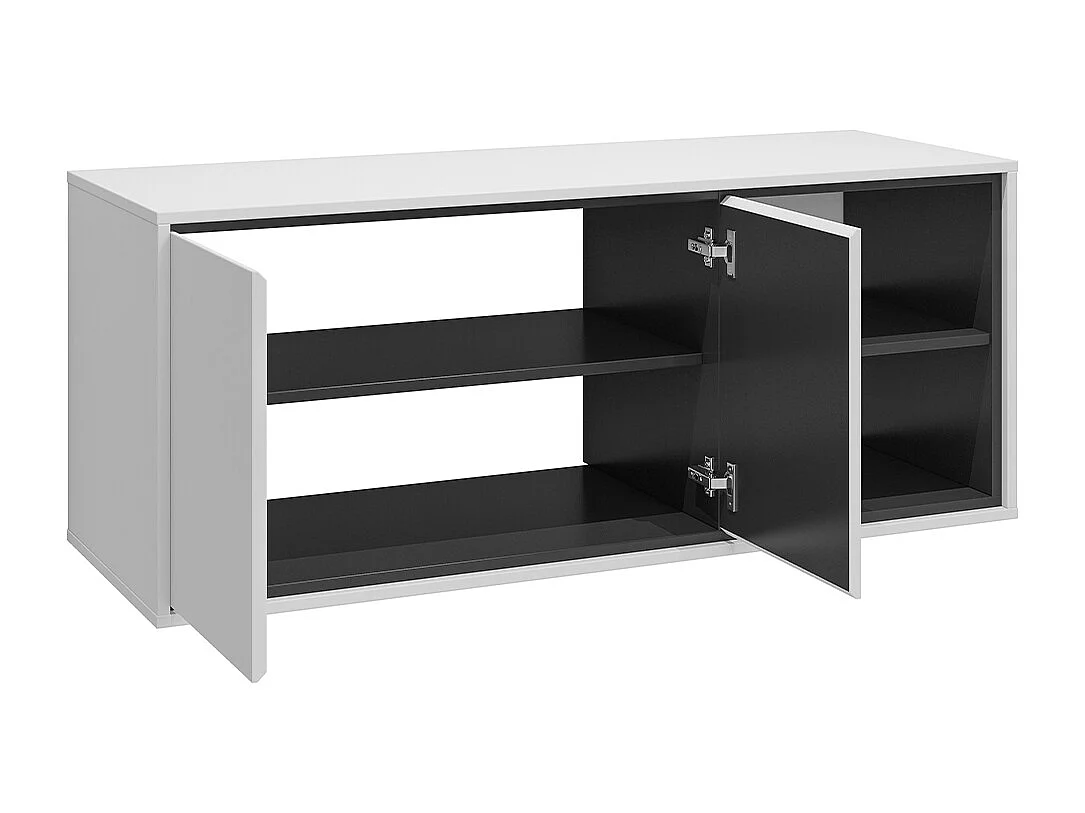 Set di mobili da bagno doppio lavabo Sophéa bianco