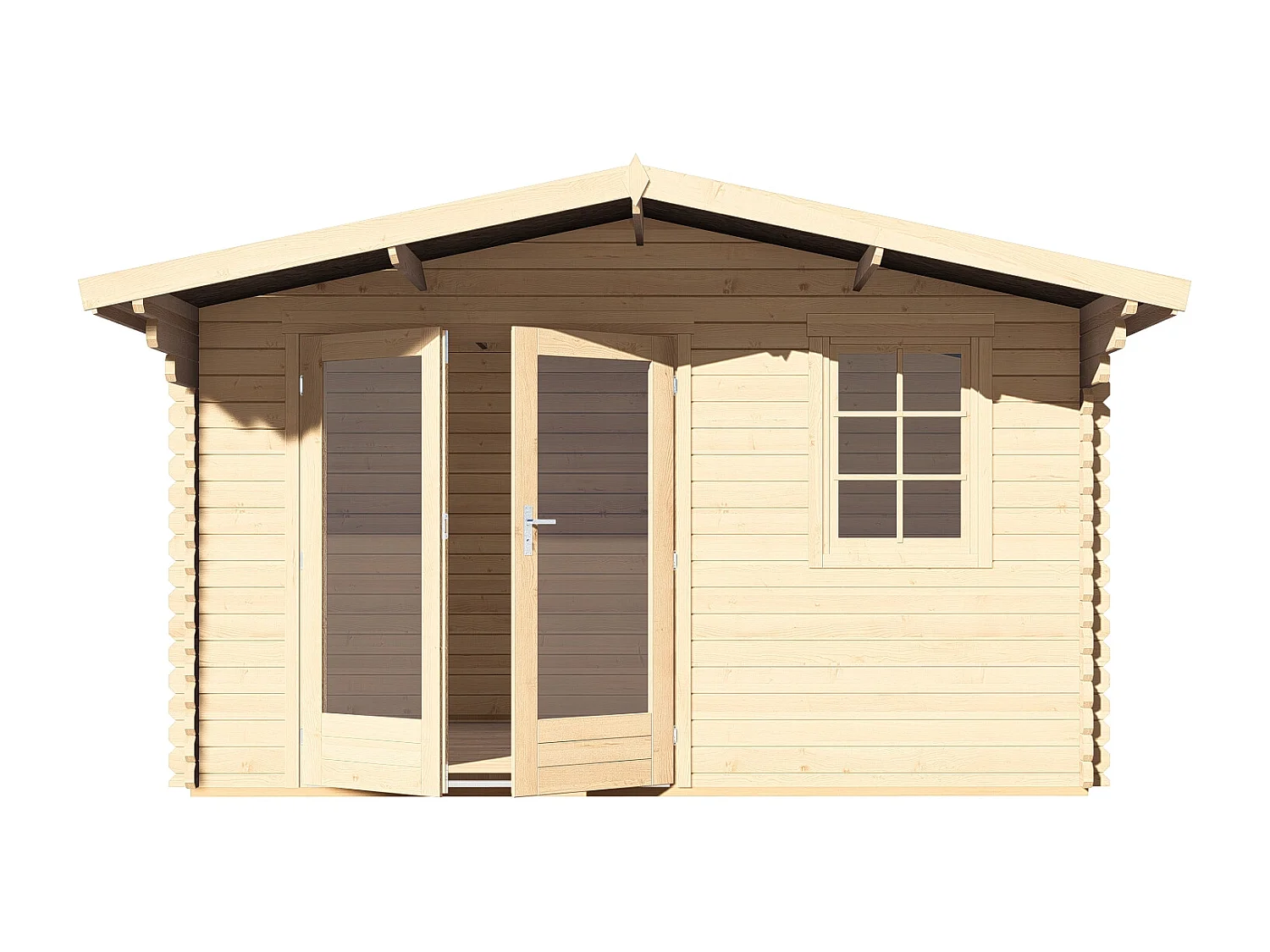 Studio de jardin en bois 16,15 m² - Epaisseur 40 mm - LICASA