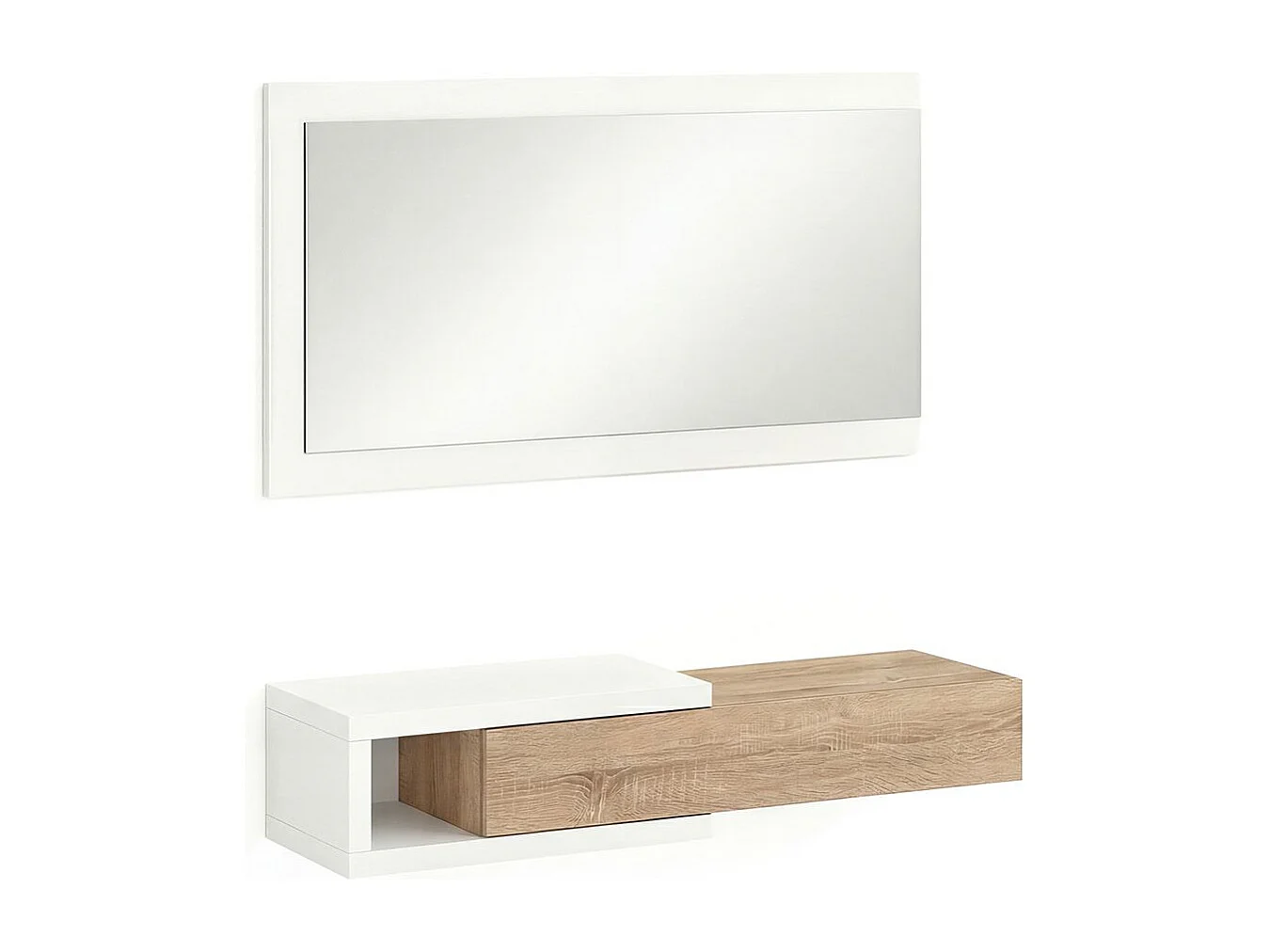 Armário de corredor Derek com espelho