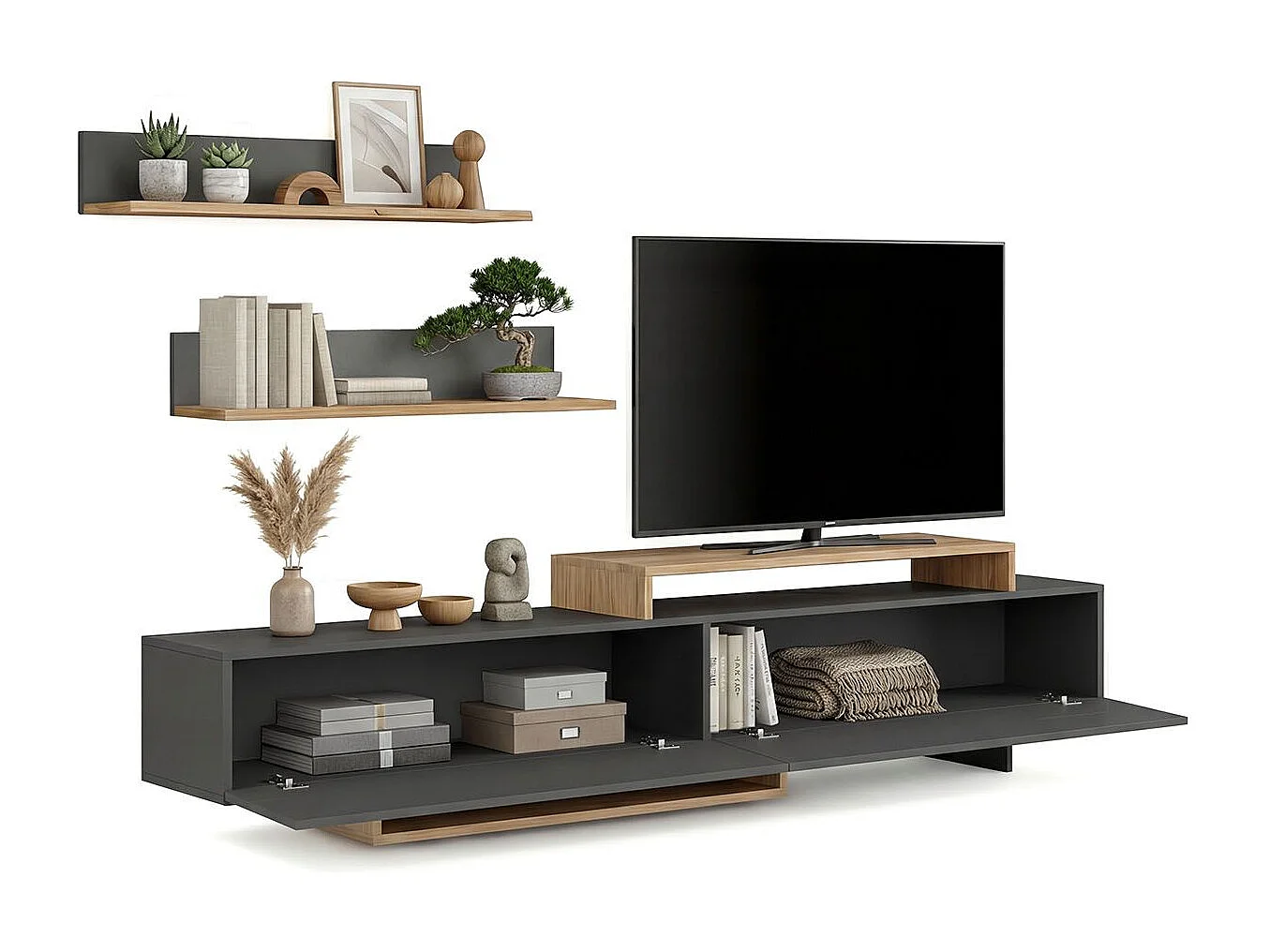 Salón Bender Gris Grafito - Alpino