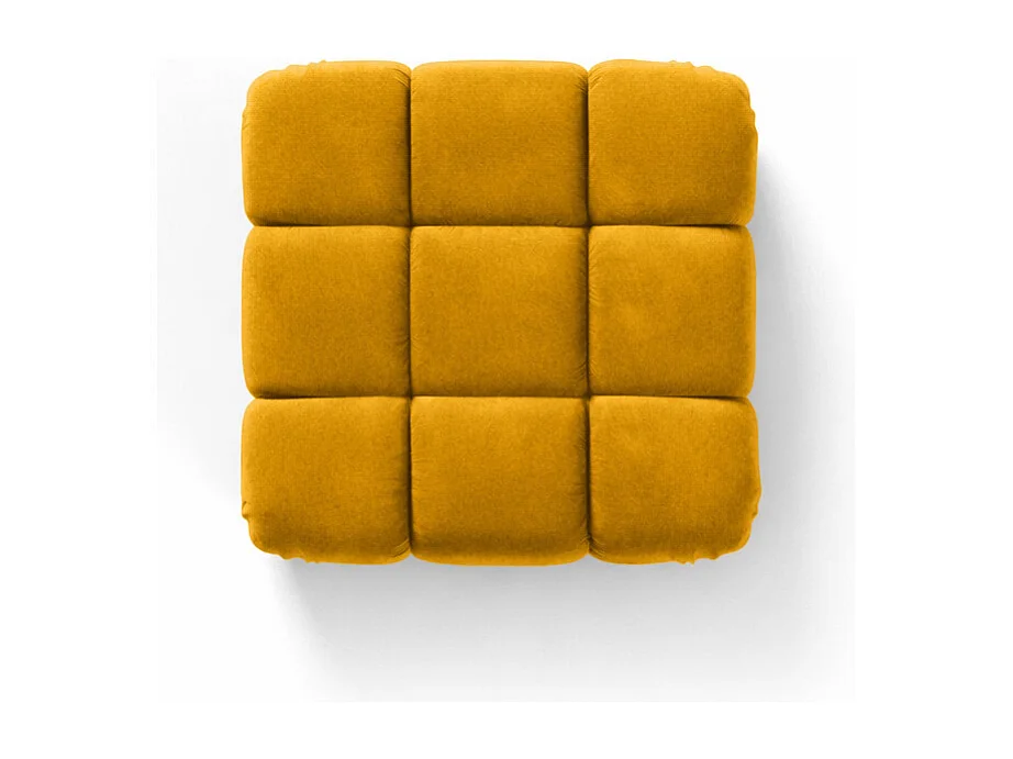 Modulaire poef, velours Salvador, Geel, Selia