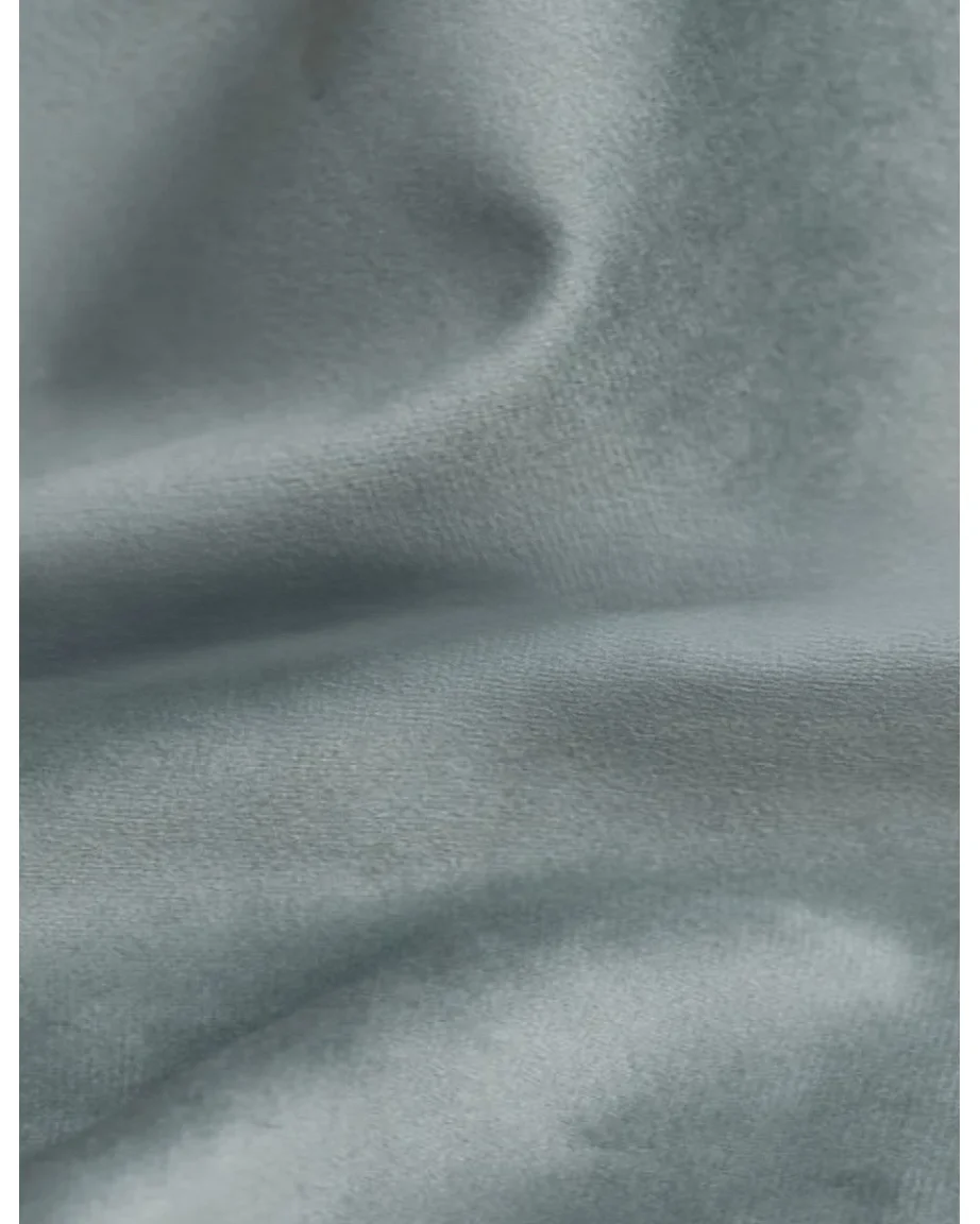 Bank 3-zits, Veloursstof Bluvel, Blauwgrijs, Averro