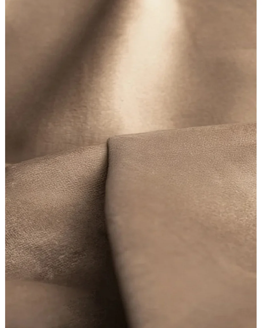 Bank 3-zits, Veloursstof Bluvel, Latte, Averro