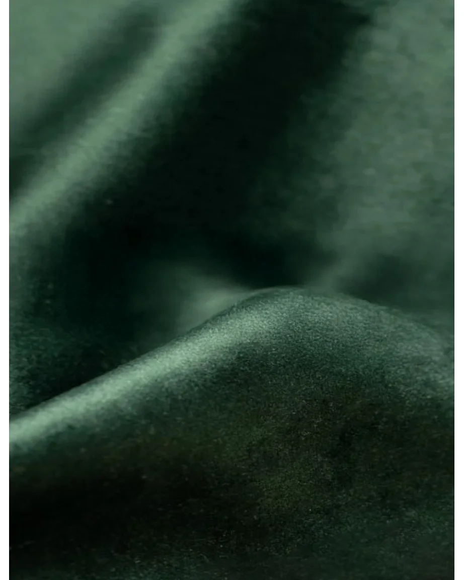 Bank 3-zits, Veloursstof Bluvel, Groen, Averro