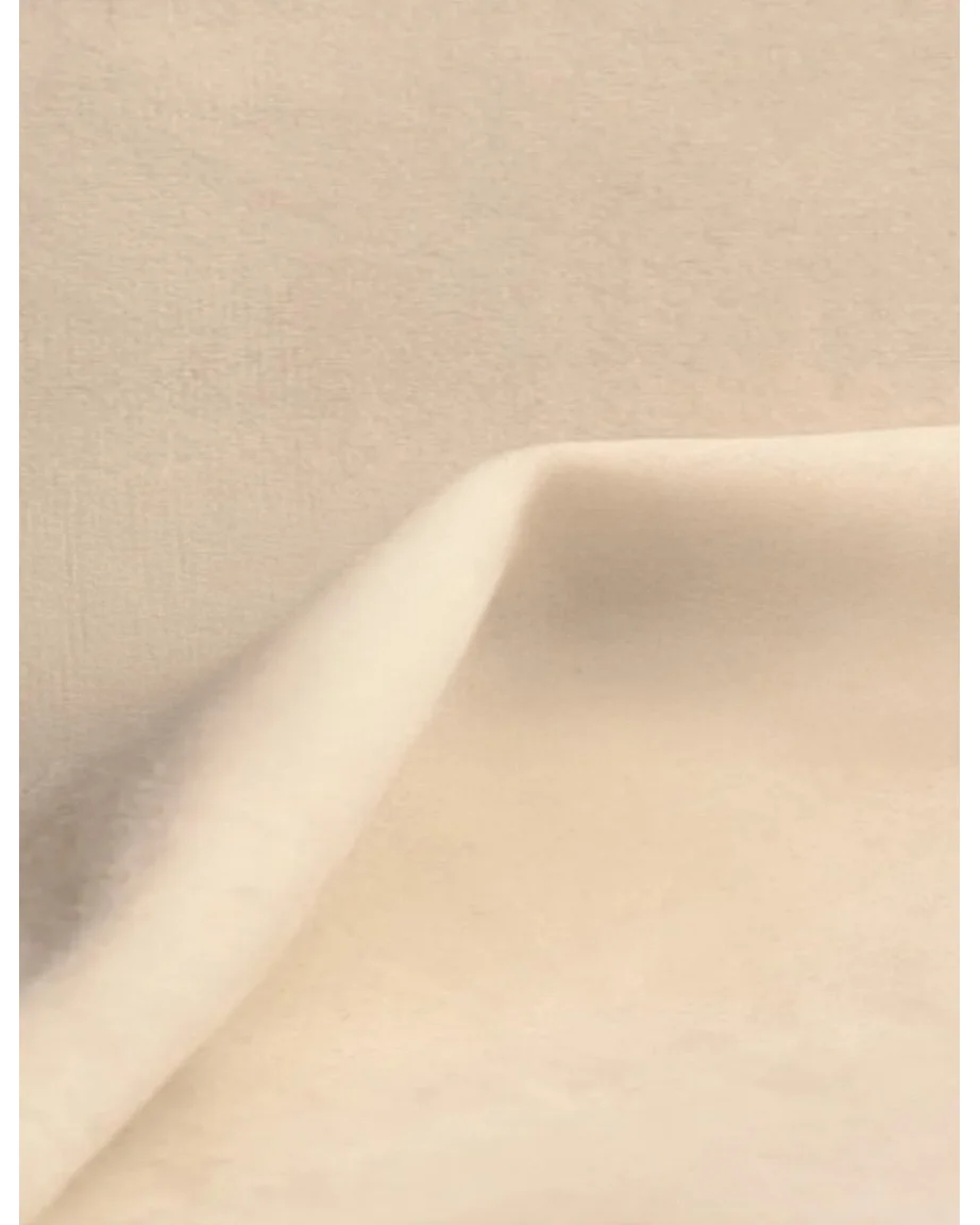 Bank 3-zits, Veloursstof Bluvel, Crème, Averro