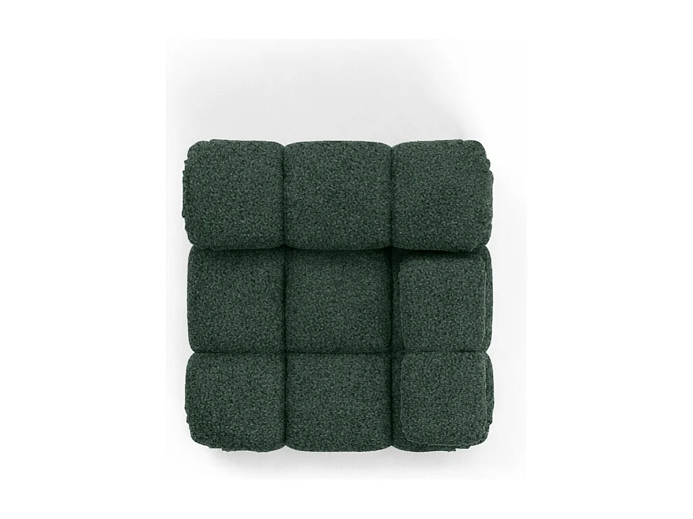 Modulo laterale per sistema modulare, tessuto Abriamo, Verde scuro, Destra, Selia