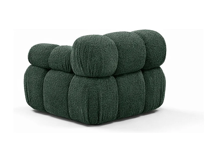 Modulo laterale per sistema modulare, tessuto Abriamo, Verde scuro, Destra, Selia