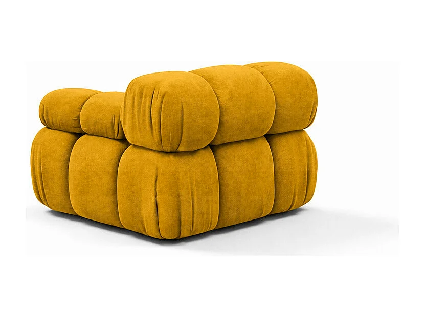 Module zijkant voor een modulair systeem, stof Salvador, Geel, Rechts, Selia