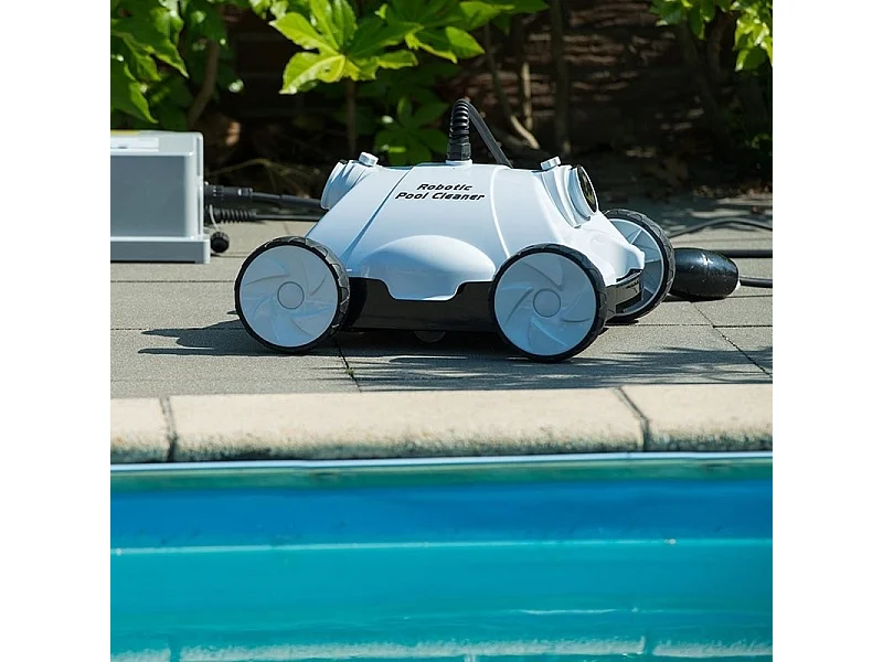 Robot piscine filaire Ubbink Robotclean 1 noir et blanc - Fond