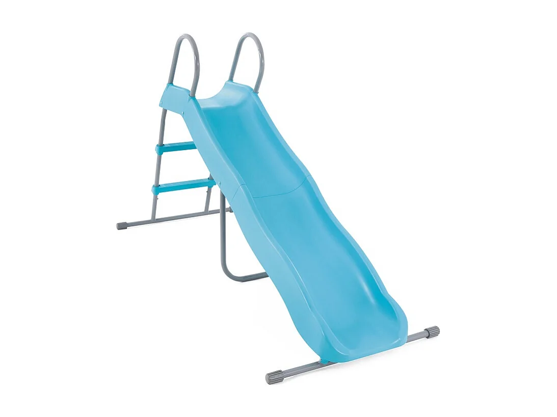 Toboggan Exterieur enfant - INTEX - L - Longueur 196cm Hauteur 119 cm - 2 Marches