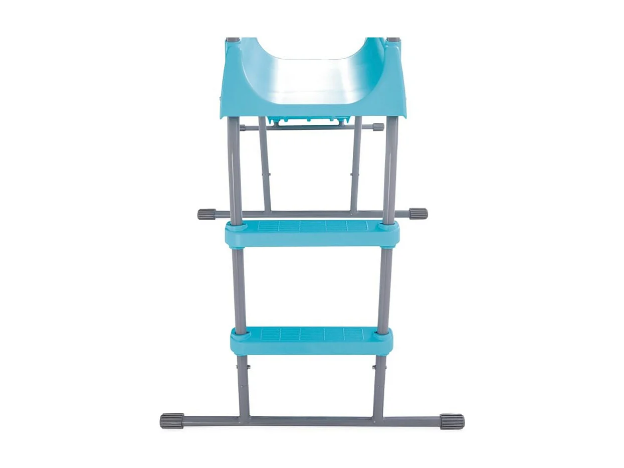 Tobogán infantil Intex 2 escalones 3-10 años azul 119x84x196 cm