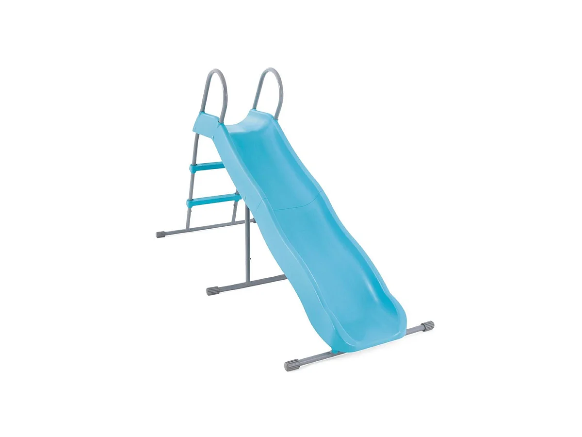 Tobogán infantil Intex 2 escalones 3-10 años azul 119x84x196 cm