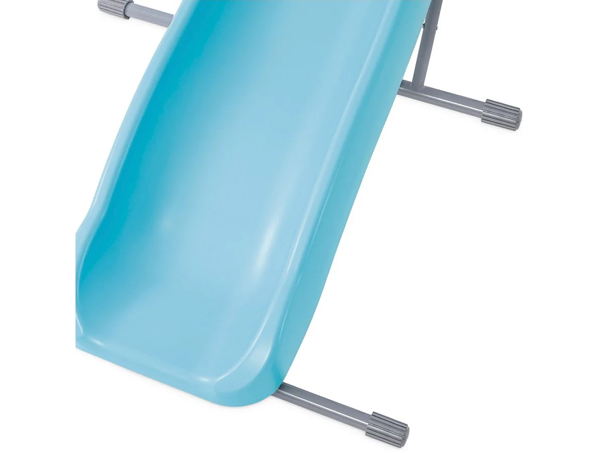 Toboggan Exterieur enfant - INTEX - L - Longueur 196cm Hauteur 119 cm - 2 Marches
