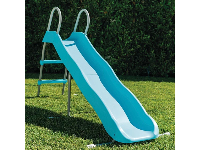 Tobogán infantil Intex 2 escalones 3-10 años azul 119x84x196 cm