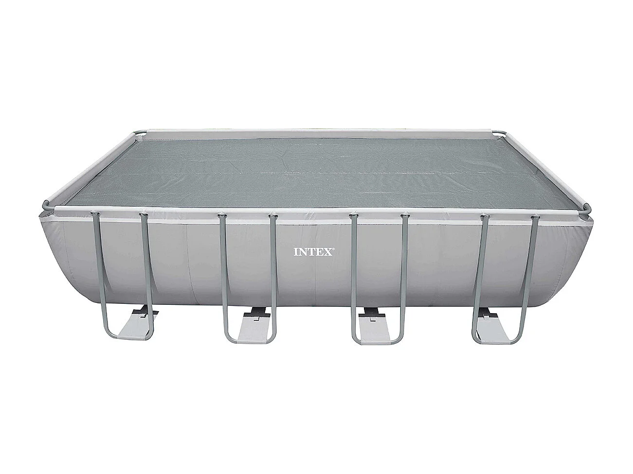 Bâche à bulles renforcée rectangulaire pour piscine tubulaire 7,32 x 3,66 m - Intex