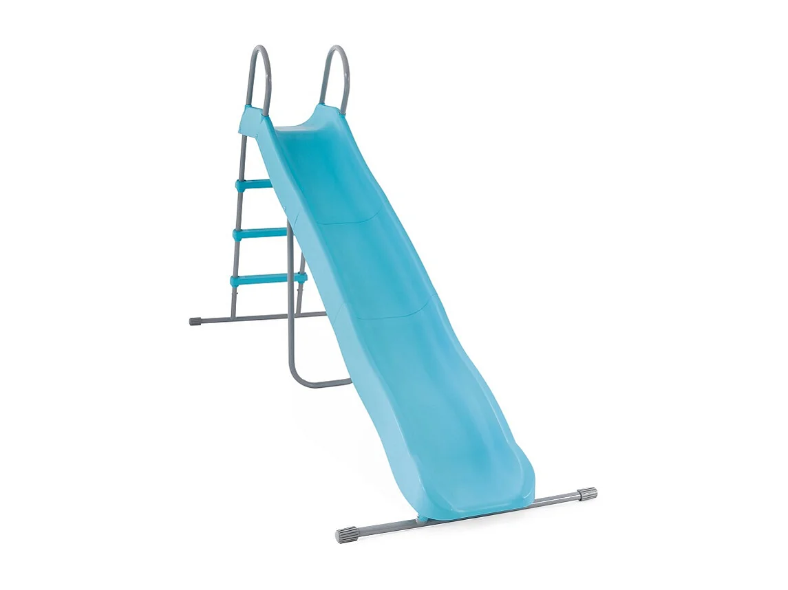Toboggan Exterieur enfant - INTEX - XL - Longueur 251cm Hauteur 147 cm - 3 Marches