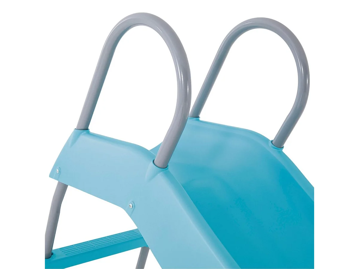 Toboggan Exterieur enfant - INTEX - XL - Longueur 251cm Hauteur 147 cm - 3 Marches