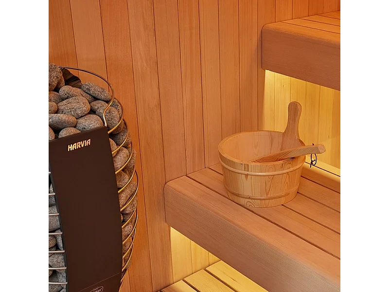 Sauna traditionnel Boreal® CELEST PRO 240 - 4 places - 240x180x210 cm