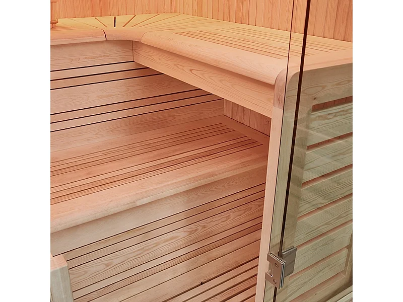 Sauna Traditionnel Boreal® Evasion Baltik - 170x150x210 cm