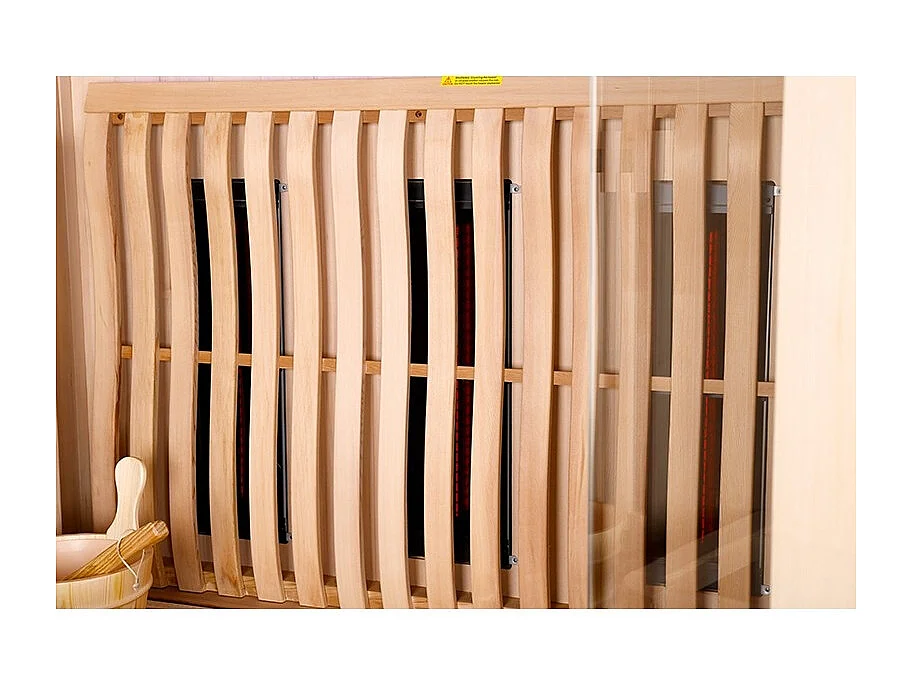 Sauna Combi Boreal® Elégance 2 - 150x125 Infrarouge + Vapeur