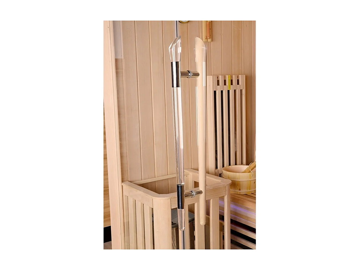 Sauna Combi Boreal® Elégance 2 - 150x125 Infrarouge + Vapeur