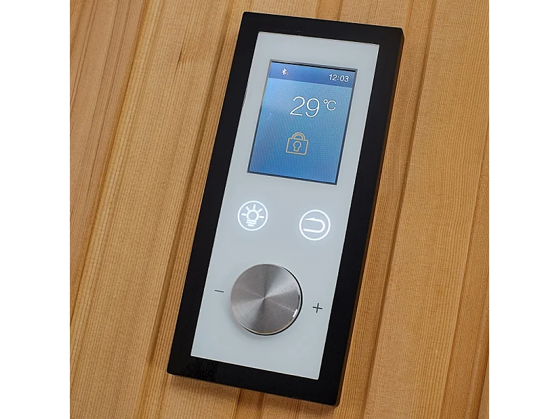 Sauna d'angle Boreal® Evasion Club 180C - 4 à 6 places - 180*180*210