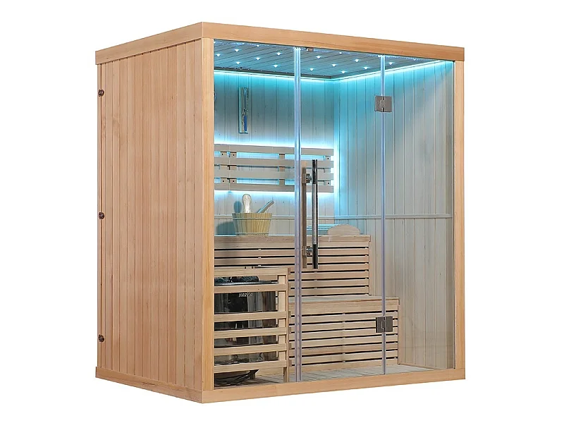 Sauna finlandais Nordica® Vapeur V45 - 4-5 places - 180 x 130 x H.200