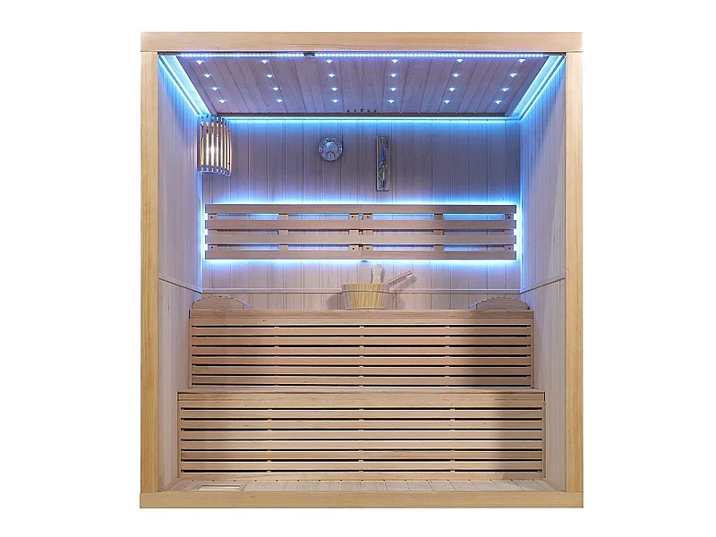 Sauna finlandais Nordica® Vapeur V45 - 4-5 places - 180 x 130 x H.200