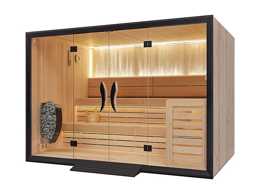 Sauna traditionnel Boreal® CELEST PRO 300 - 8 places - 300x200x210 cm