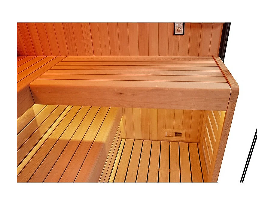 Sauna traditionnel Boreal® CELEST PRO 300 - 8 places - 300x200x210 cm